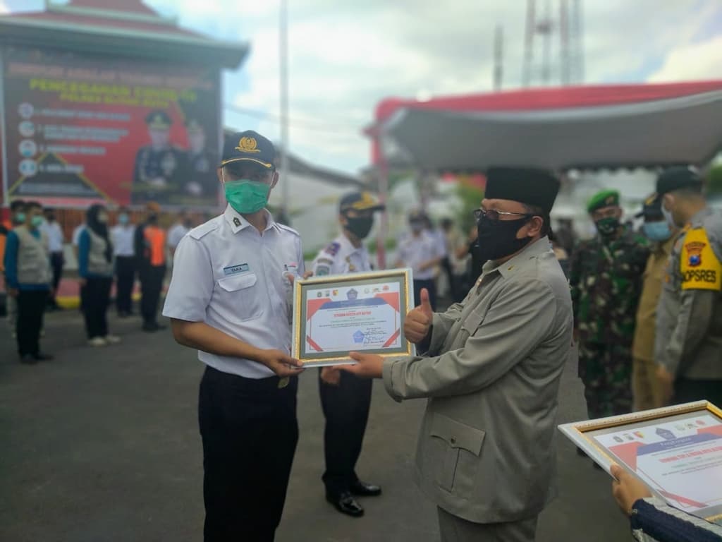 Stasiun Blitar dinobatkan Sebagai Stasiun Tangguh Semeru Covid-19