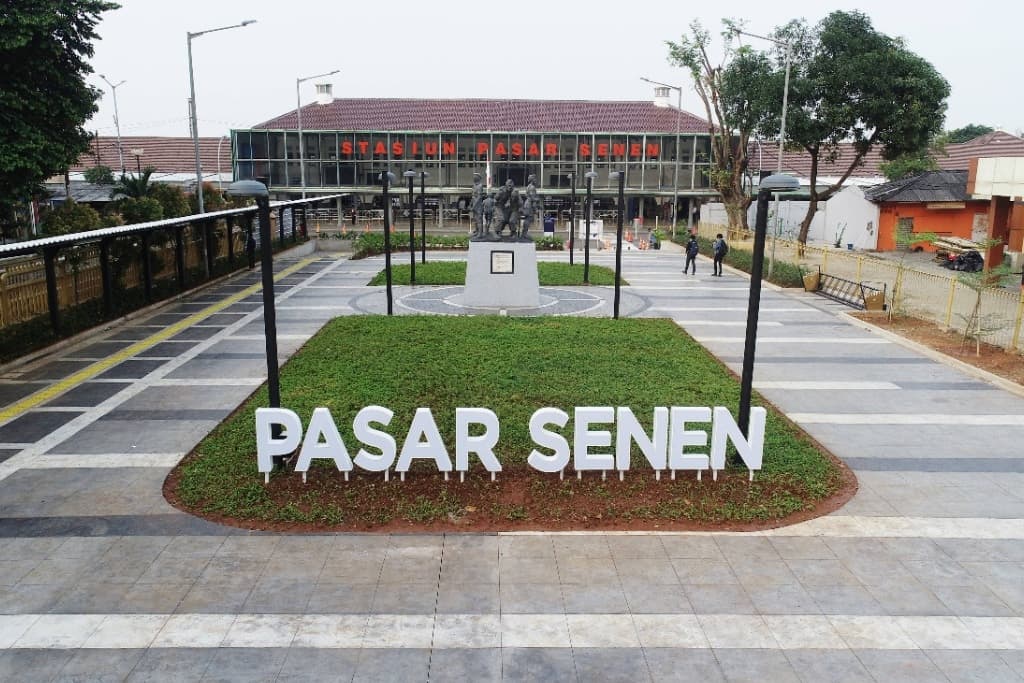 Yuk Intip Penataan Stasiun Pasar Senen