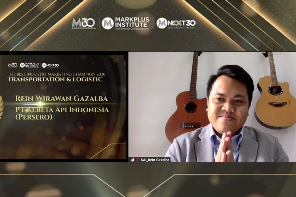 KAI Raih Penghargaan The Best Industry Marketing Champion 2020
