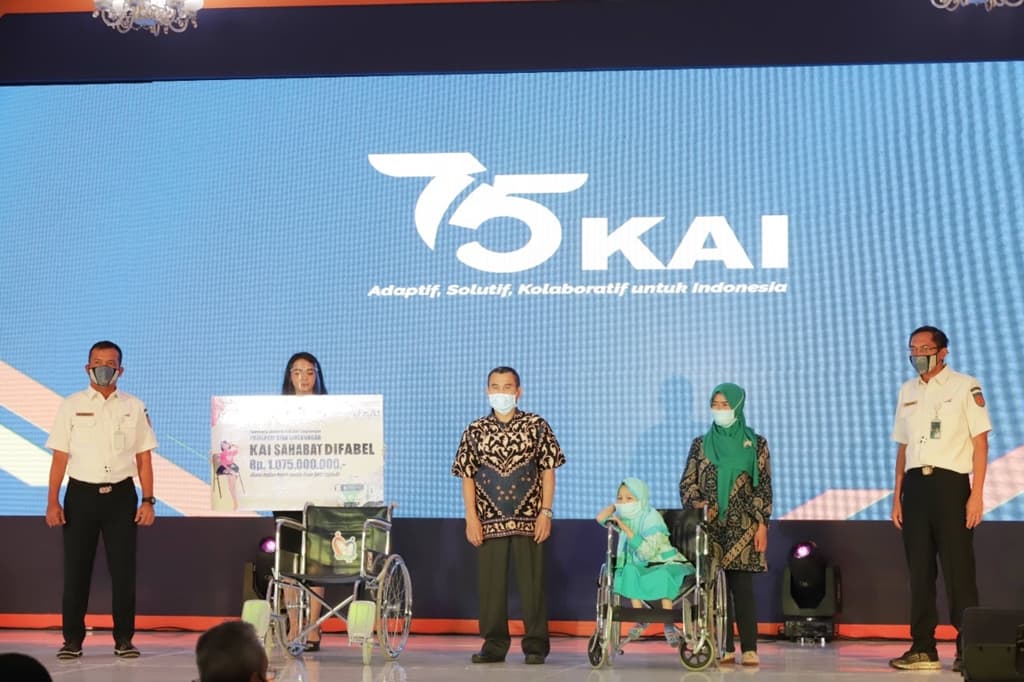 Peringatan HUT ke-75 KAI