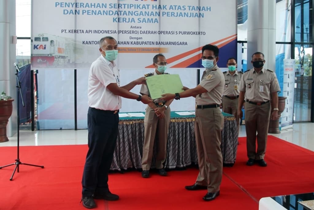 KAI Gencar Selamatkan Aset Negara melalui Sertifikasi dan Penertiban