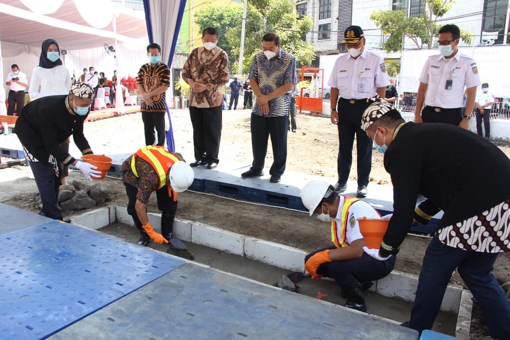 Peletakan Batu Pertama Pembangunan Masjid Ar-Rahmah