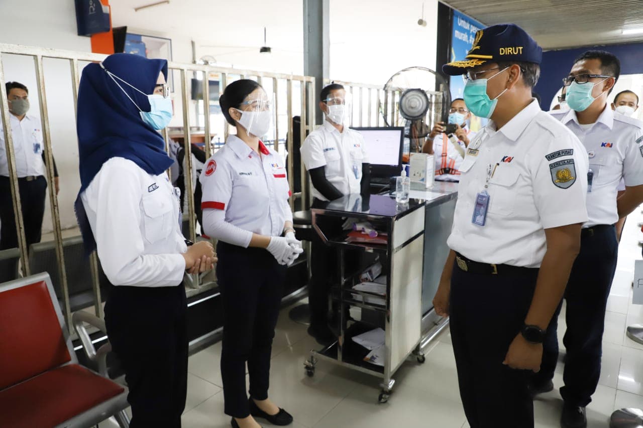 Gunakan KA Inspeksi, KAI Pastikan Kesiapan Angkutan Natal dan Tahun Baru 2021
