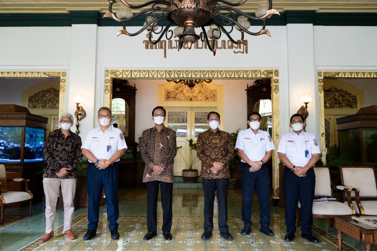 Bahas Pengembangan Stasiun Tugu, Dirut KAI Temui Sultan HB X