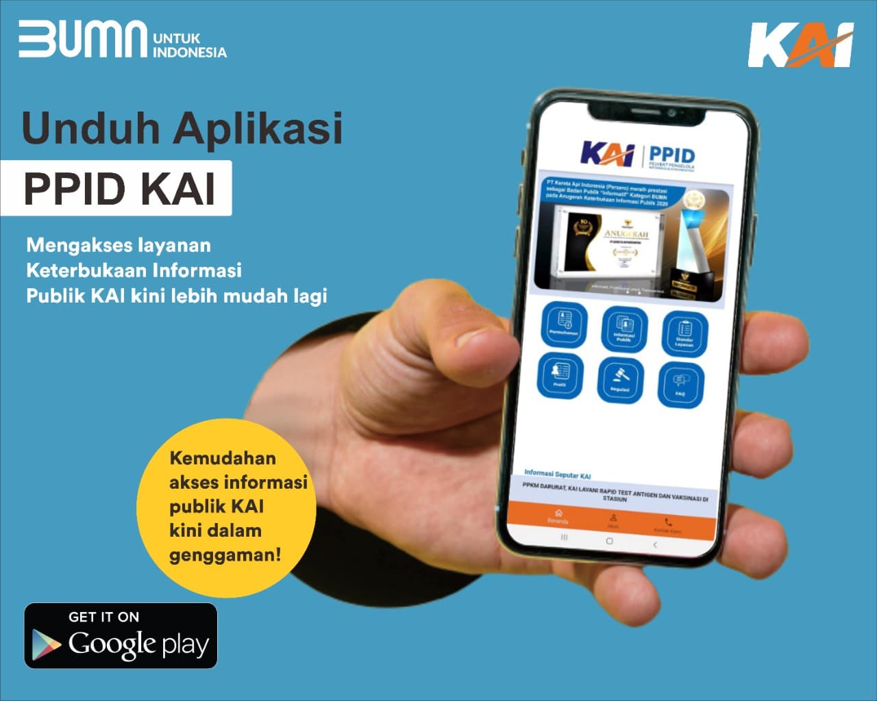Praktis, Layanan Informasi Publik KAI Kini Hadir dalam Bentuk Aplikasi