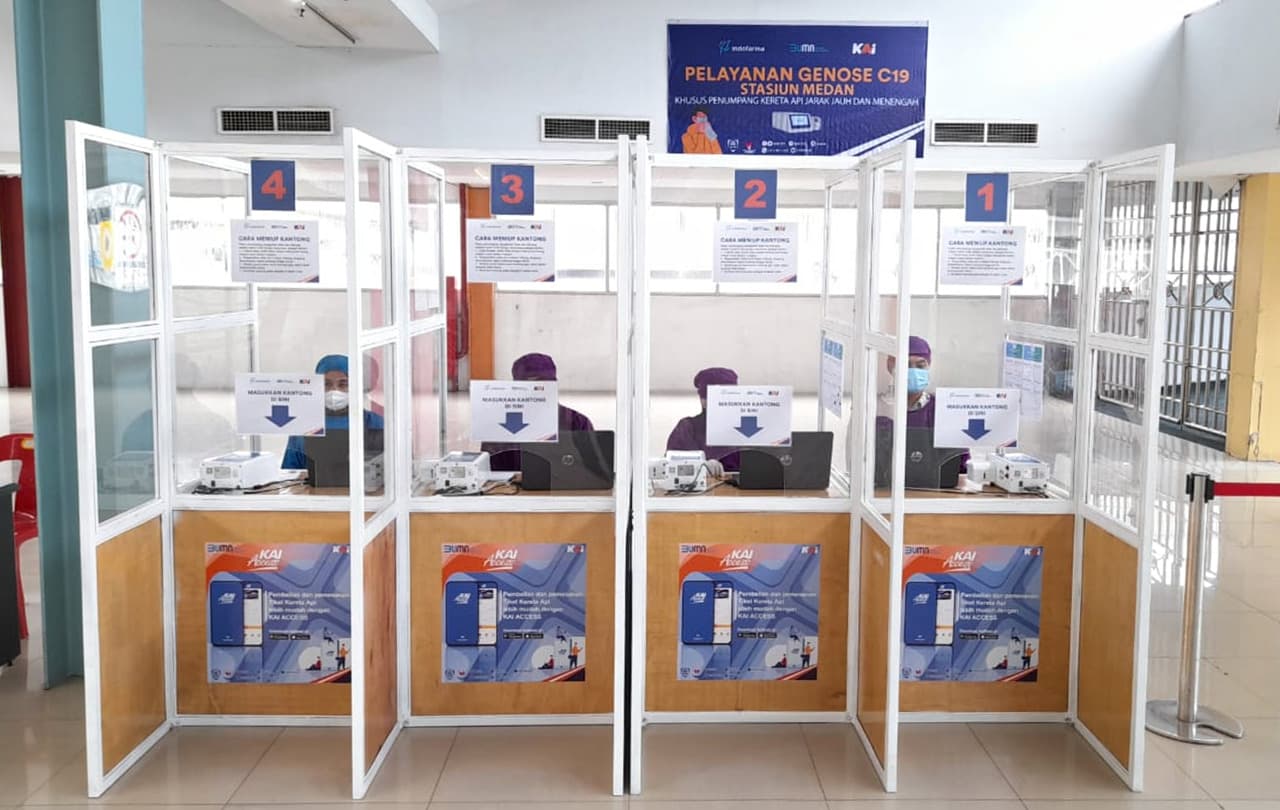 KAI Layani Pemeriksaan GeNose C19 di 63 Stasiun
