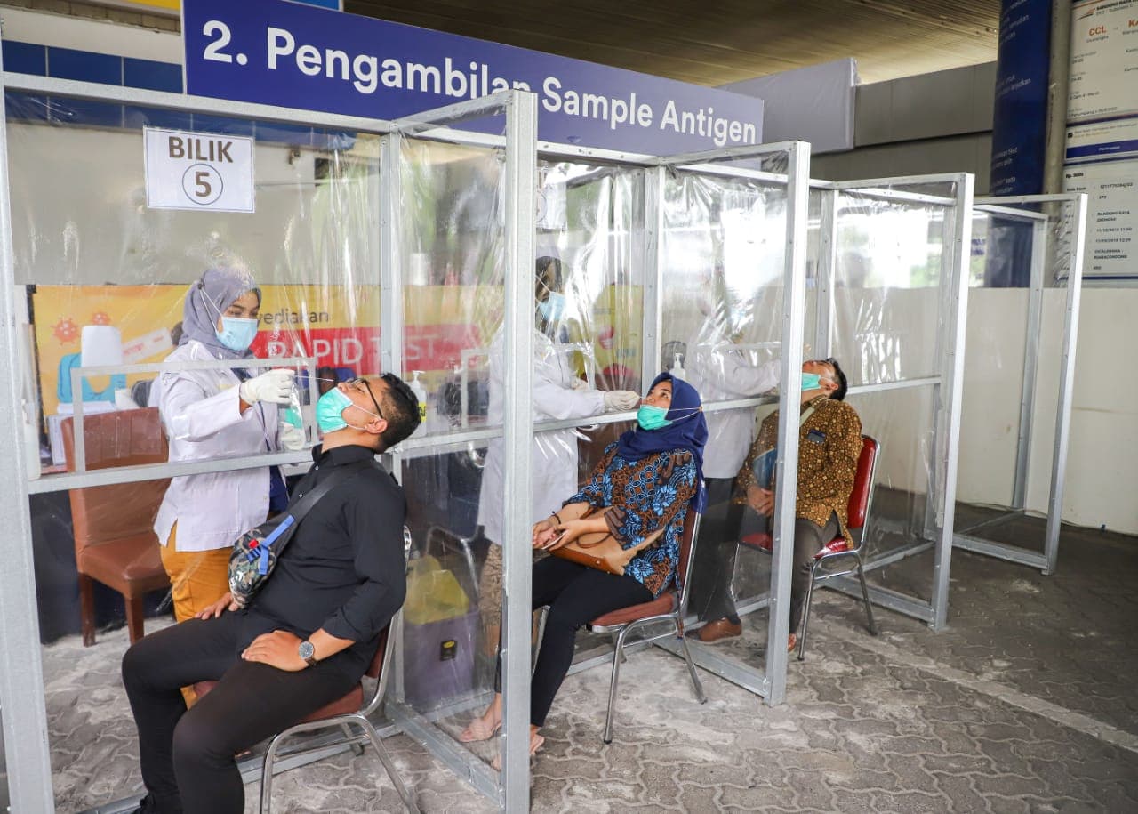 PPKM Darurat Diterapkan, KAI Sediakan 83 Stasiun yang Layani Rapid Test Antigen