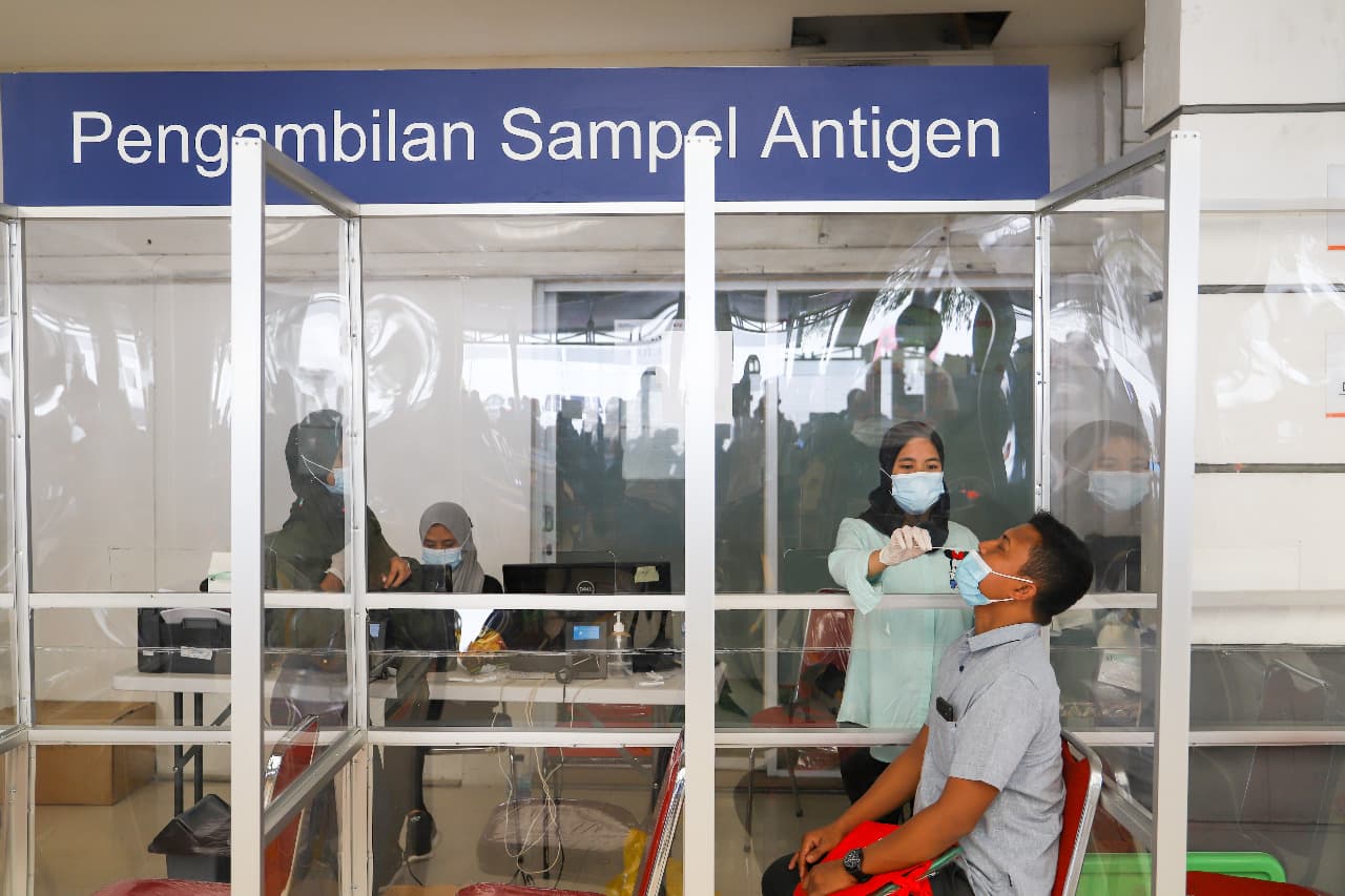 Tarif Rapid Test Antigen di Stasiun Turun Menjadi Rp 45.000 Mulai 24 September 2021