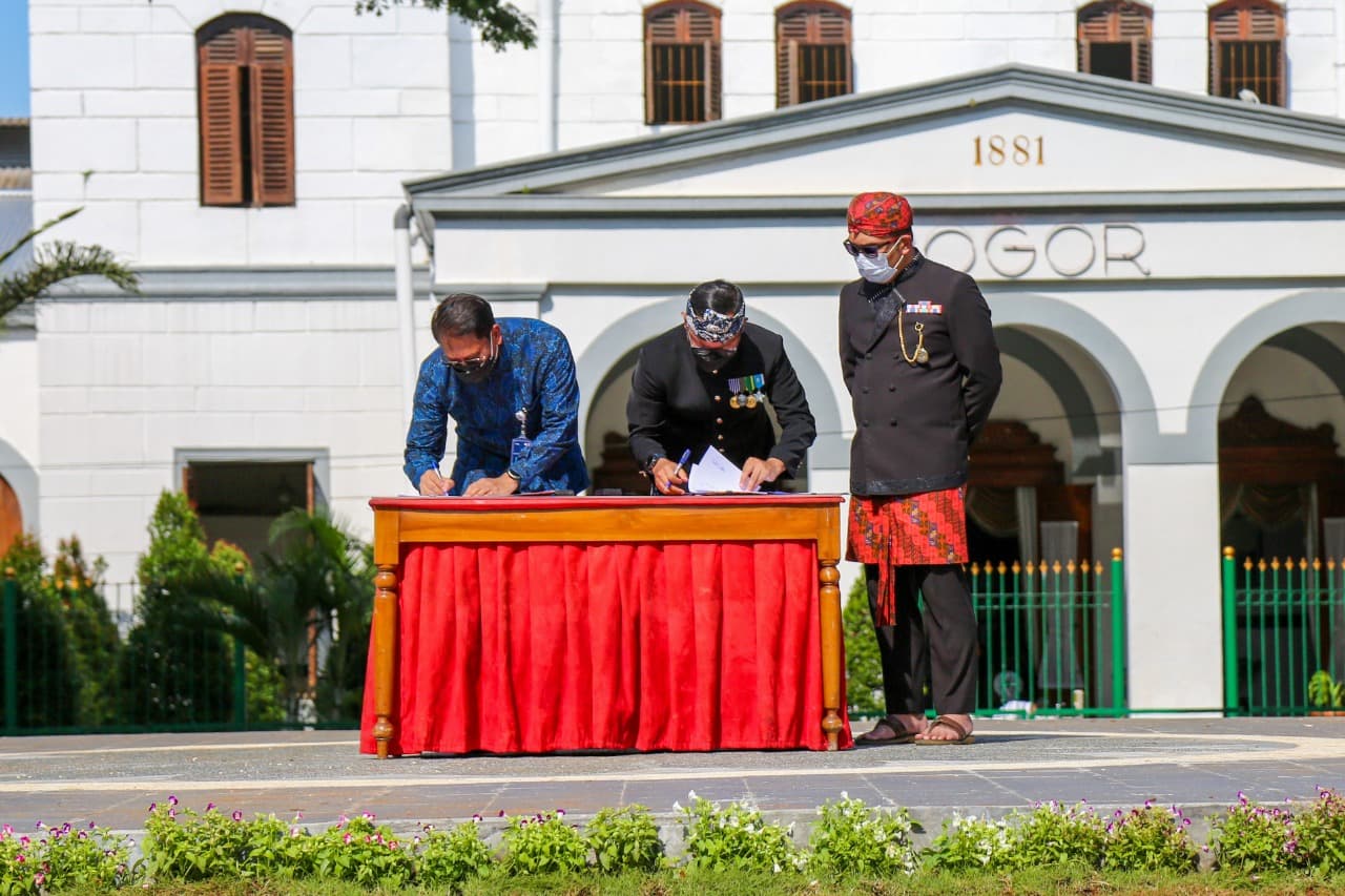 Dukung Pengembangan Kota Bogor, KAI dan Pemkot Bogor tandatangani MoU