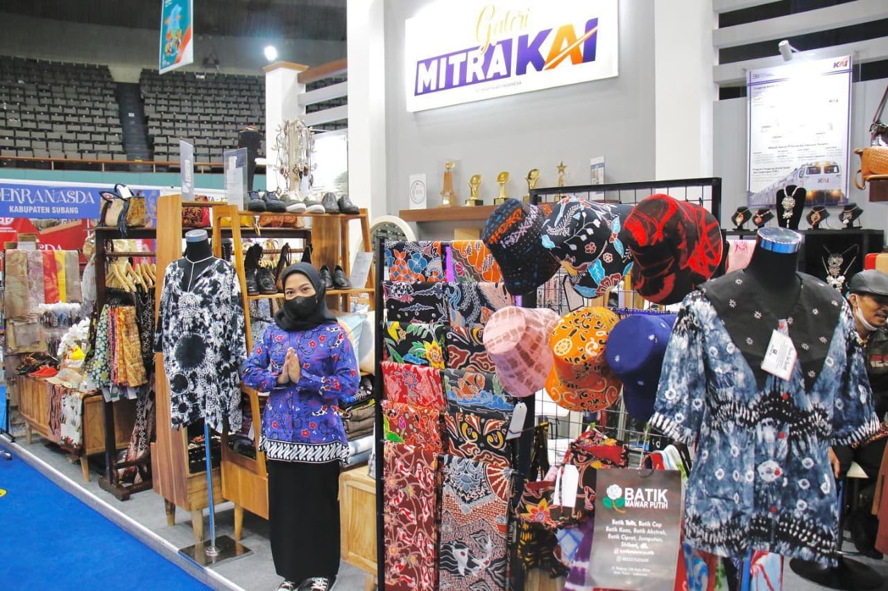 Ramaikan Inacraft 2022, Mitra Binaan KAI Tampilkan Beragam Produk Unggulan