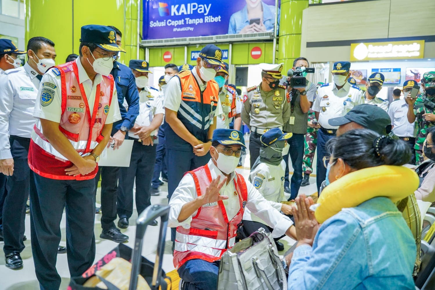 KAI Laksanakan Apel Gelar Pasukan Angkutan Lebaran 2022