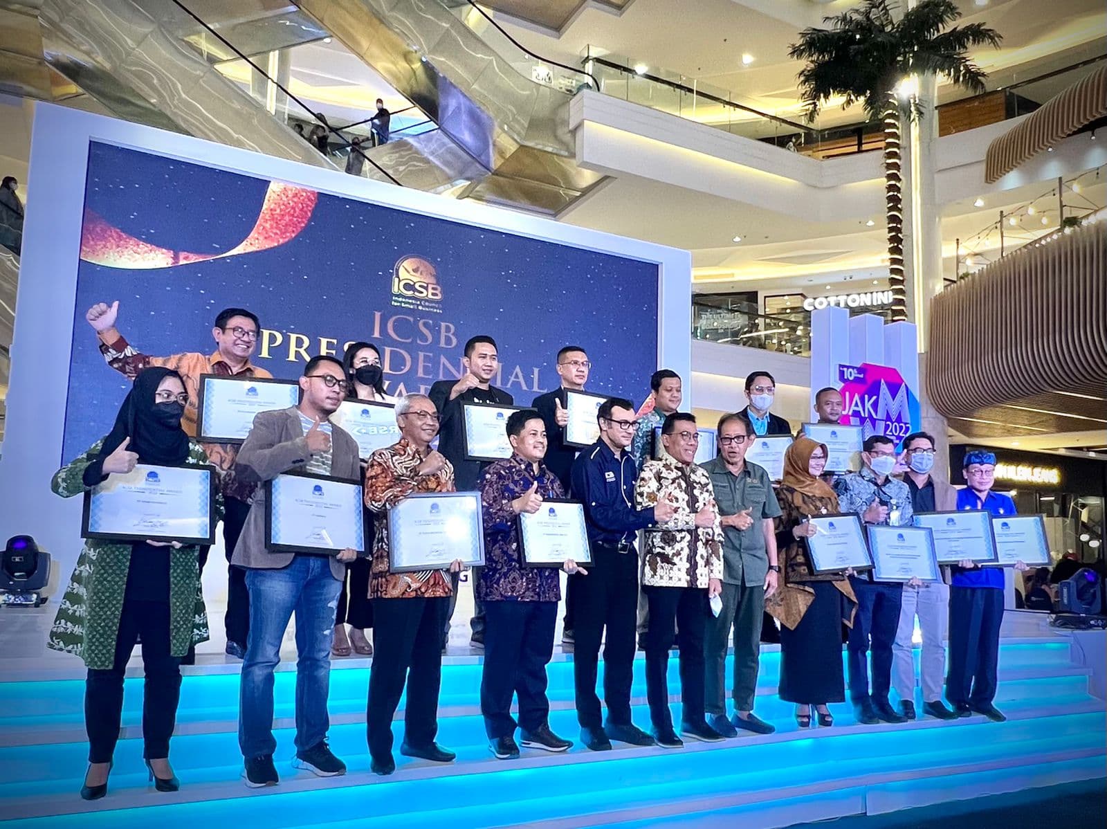 TJSL KAI Terima Penghargaaan ICSB Presidential Award 2022