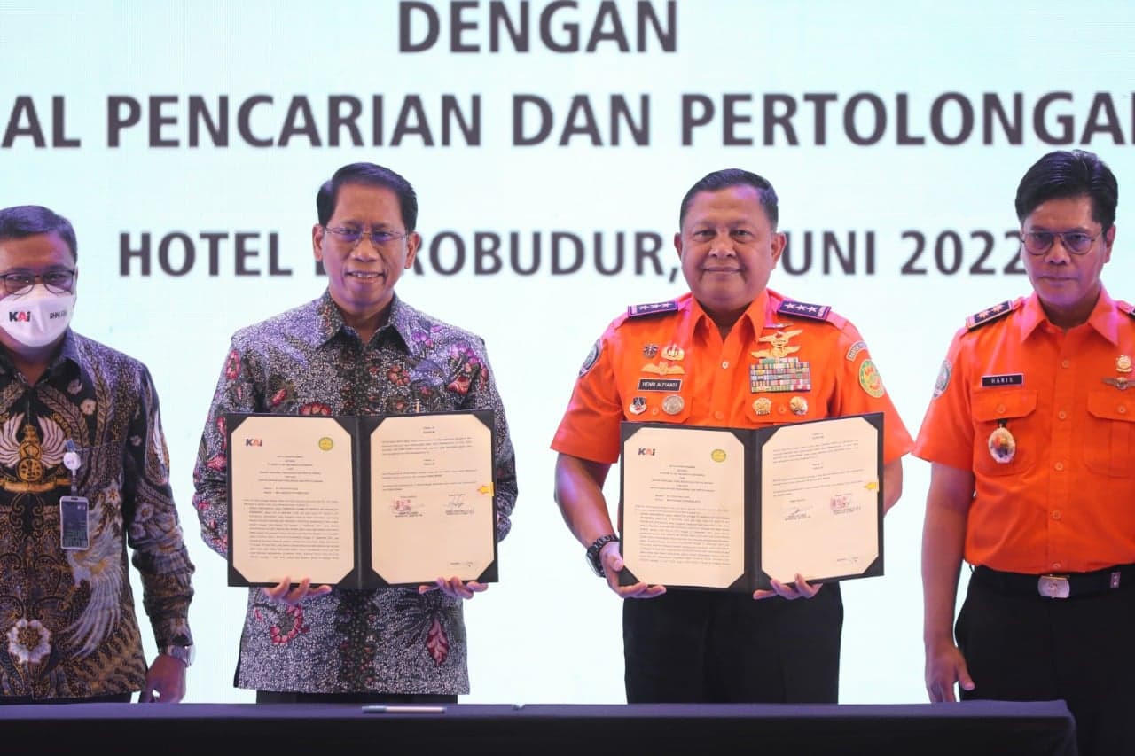 KAI Berkolaborasi dengan Basarnas untuk Dukung Operasional LRT Jabodebek