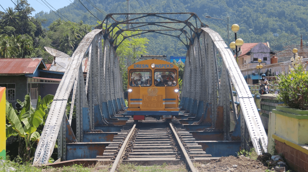 Kick Off Perbaikan Prasarana dan Sarana KA Sawahlunto - Muaro Kalaban