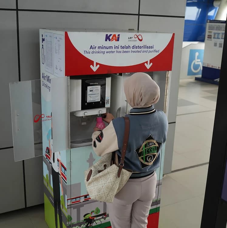 Water Station, Charging Station, Musala, Toilet, Guiding Block, Lift Prioritas, Gate Khusus