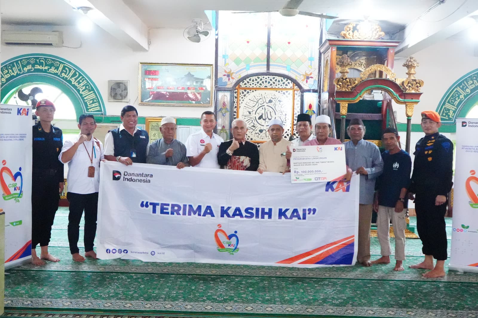 Tahun 2025, KAI Perkuat Peran Sosial dan Ekonomi Masyarakat melalui CSR Senilai Rp32,24 Miliar