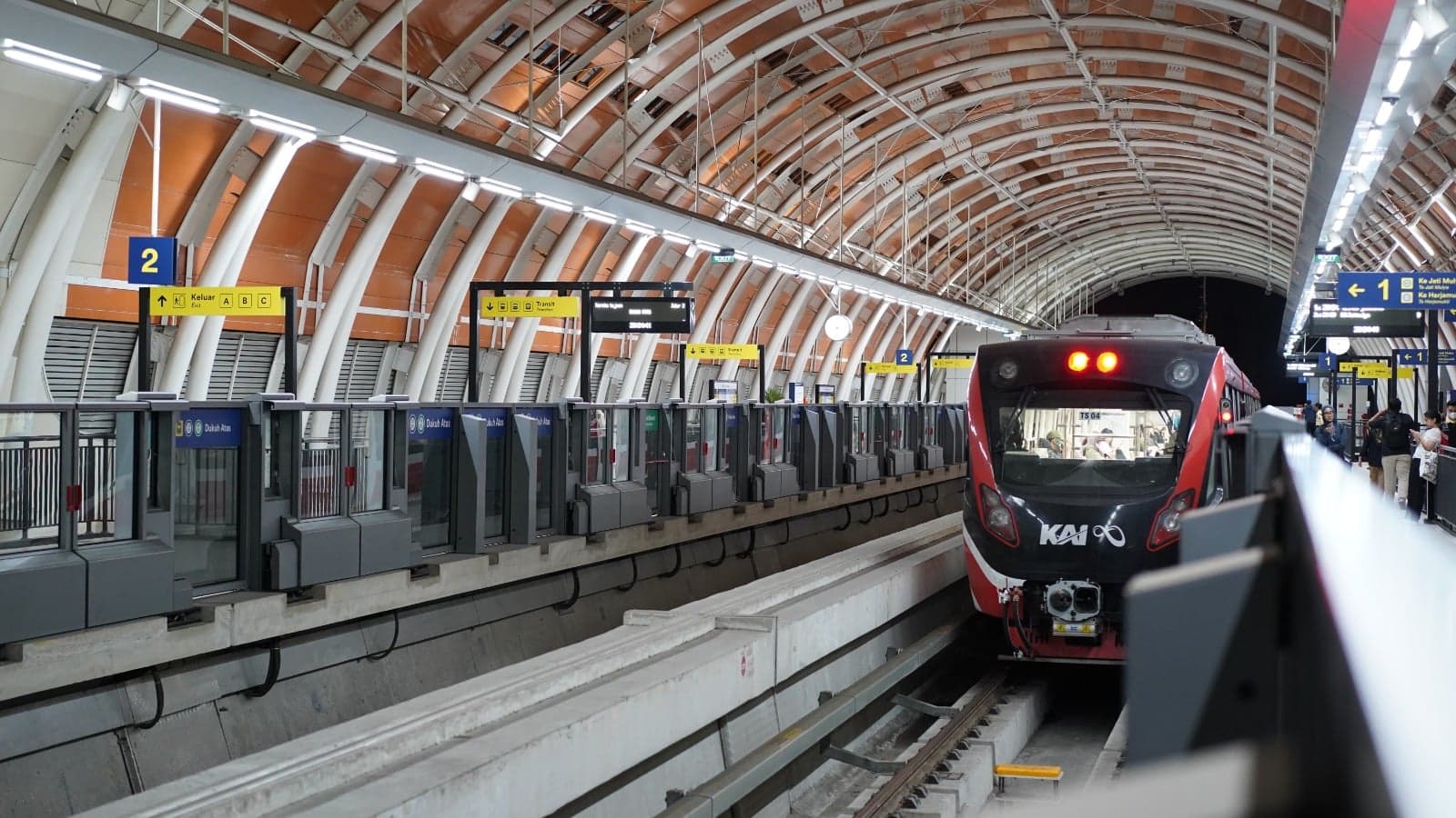 57,1 Juta Pelanggan Dilayani, LRT Jabodebek Tunjukkan Pertumbuhan Konsisten Sejak Awal Operasi
