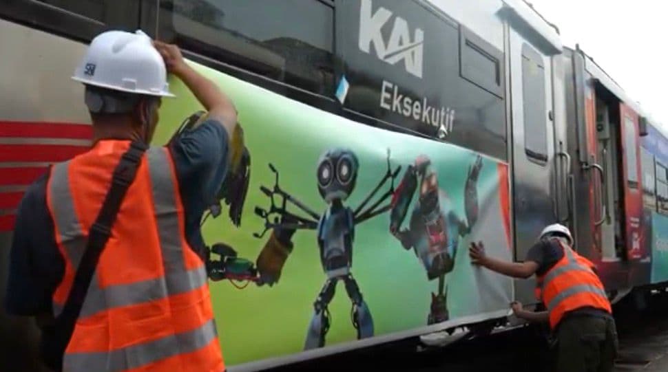 Kementerian Ekraf dan KAI Hadirkan Livery Terbaru serta Desain Tematik demi Ramaikan Momentum Lebaran