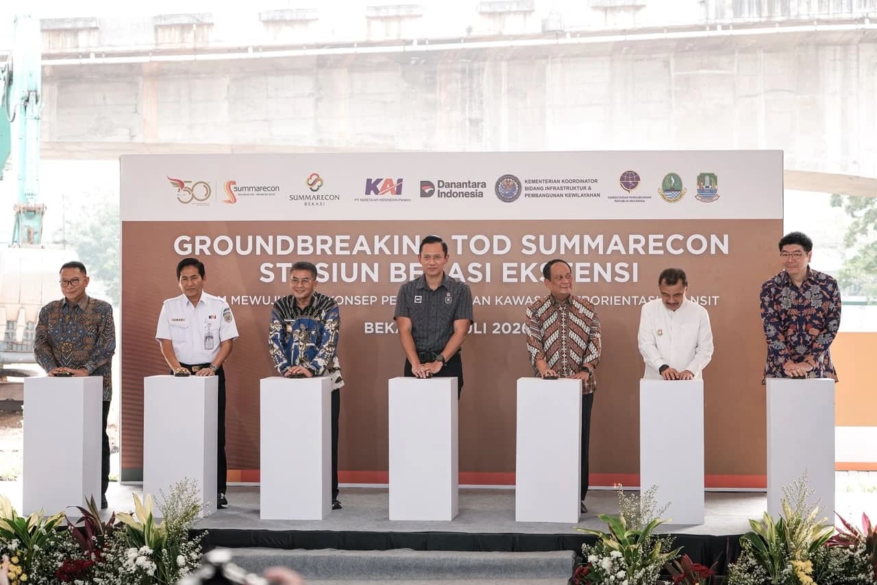 Groundbreaking Dimulai! Stasiun Bekasi Ekstensi Siap Layani 12,85 Juta Pergerakan Pelanggan