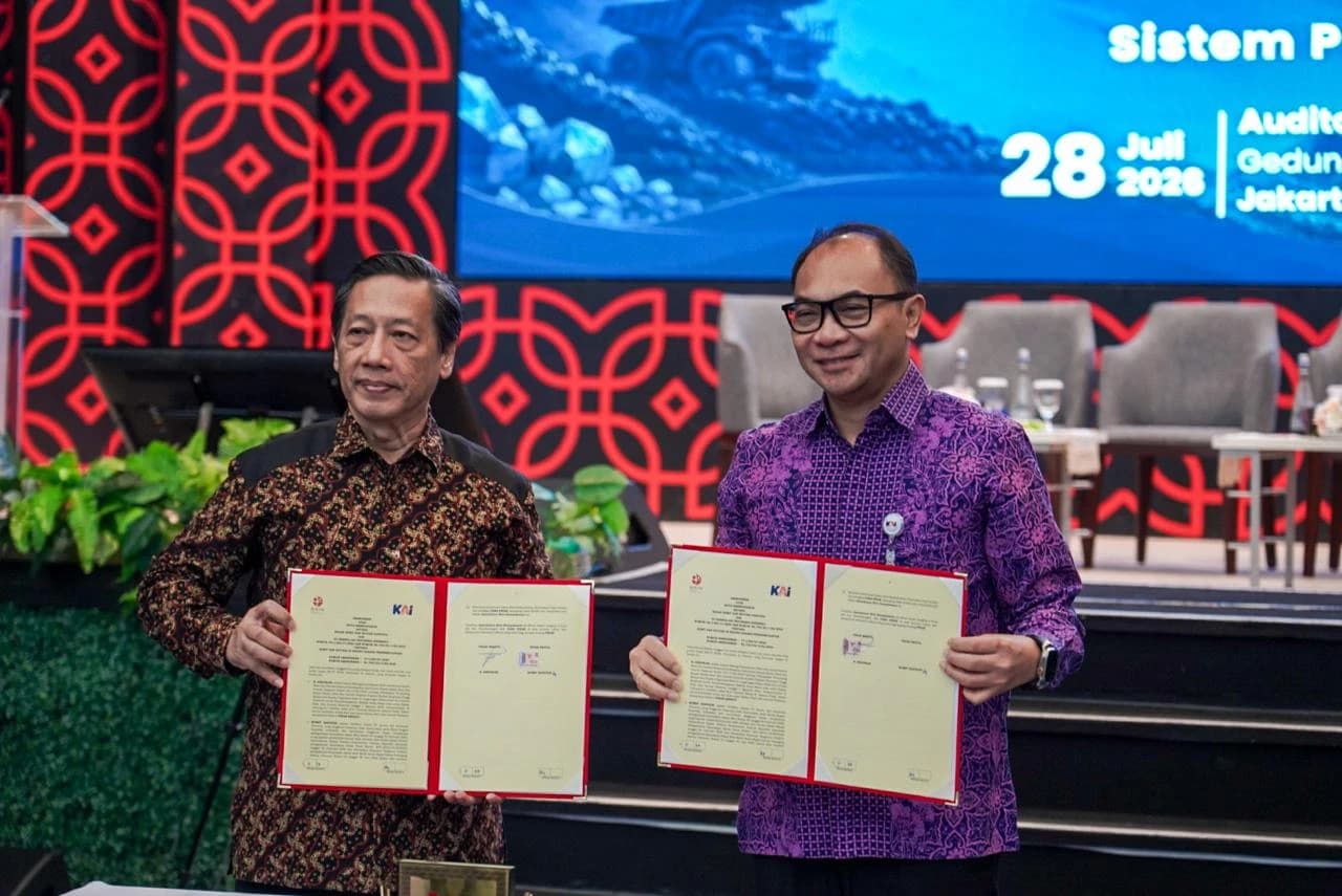 Menuju Kereta Api Makin Cerdas, KAI dan BRIN Perkuat Pengembangan Teknologi Automatic Train Protection