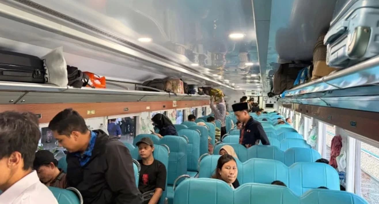 Kereta Ekonomi Kerakyatan Diminati pada Angkutan Lebaran 2026