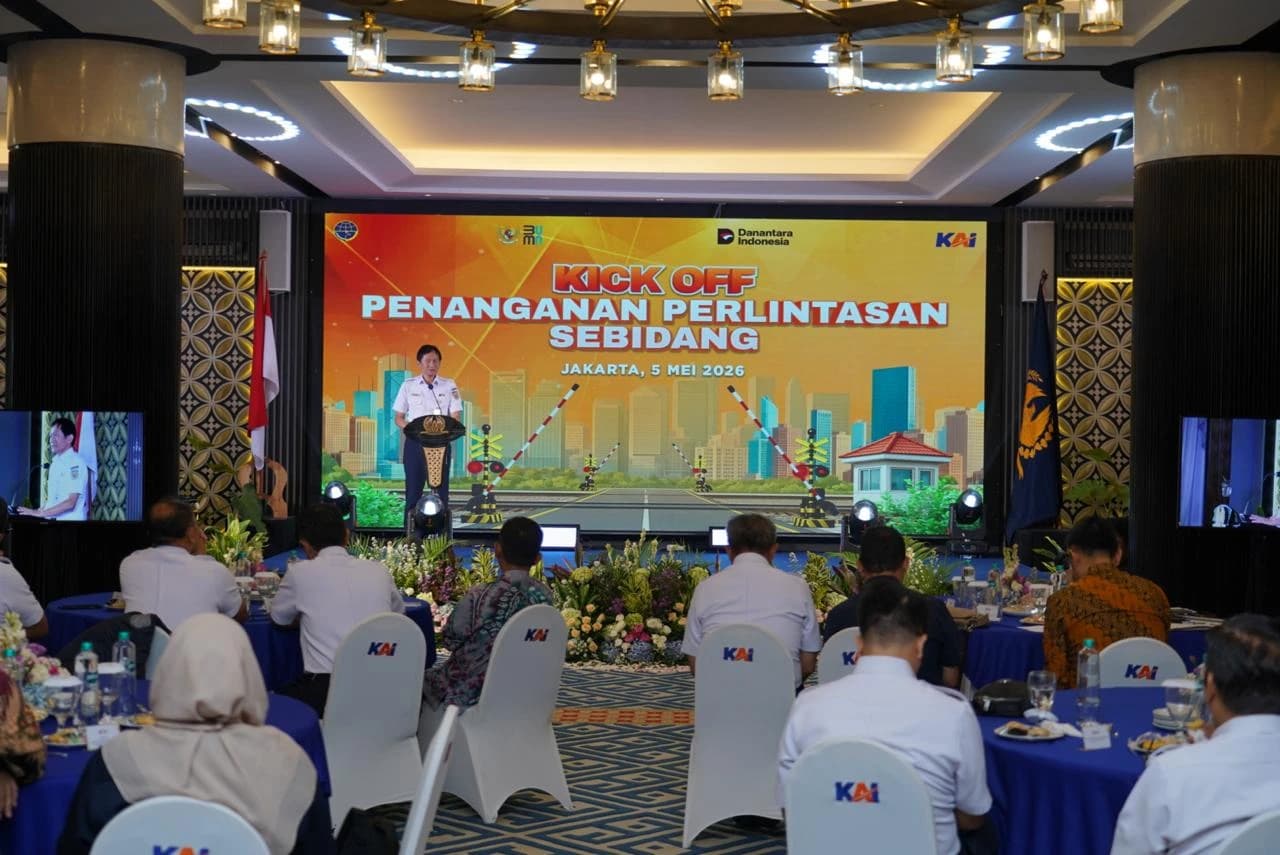 Kick Off Penanganan Perlintasan Sebidang, Lintas Sektor Percepat Langkah Keselamatan