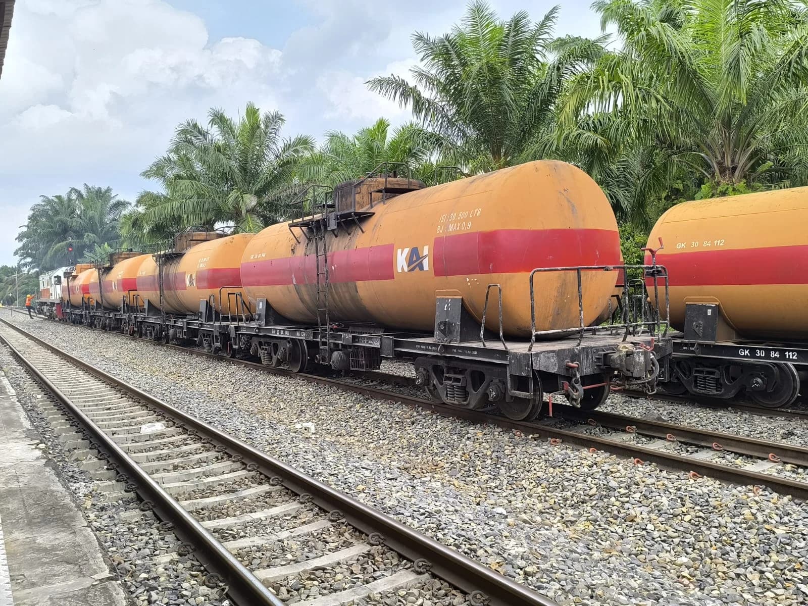 Plantation Freight Transport by KAI Increases 18% to 374,098 Tons, Strengthening the National Palm Oil Supply Chain