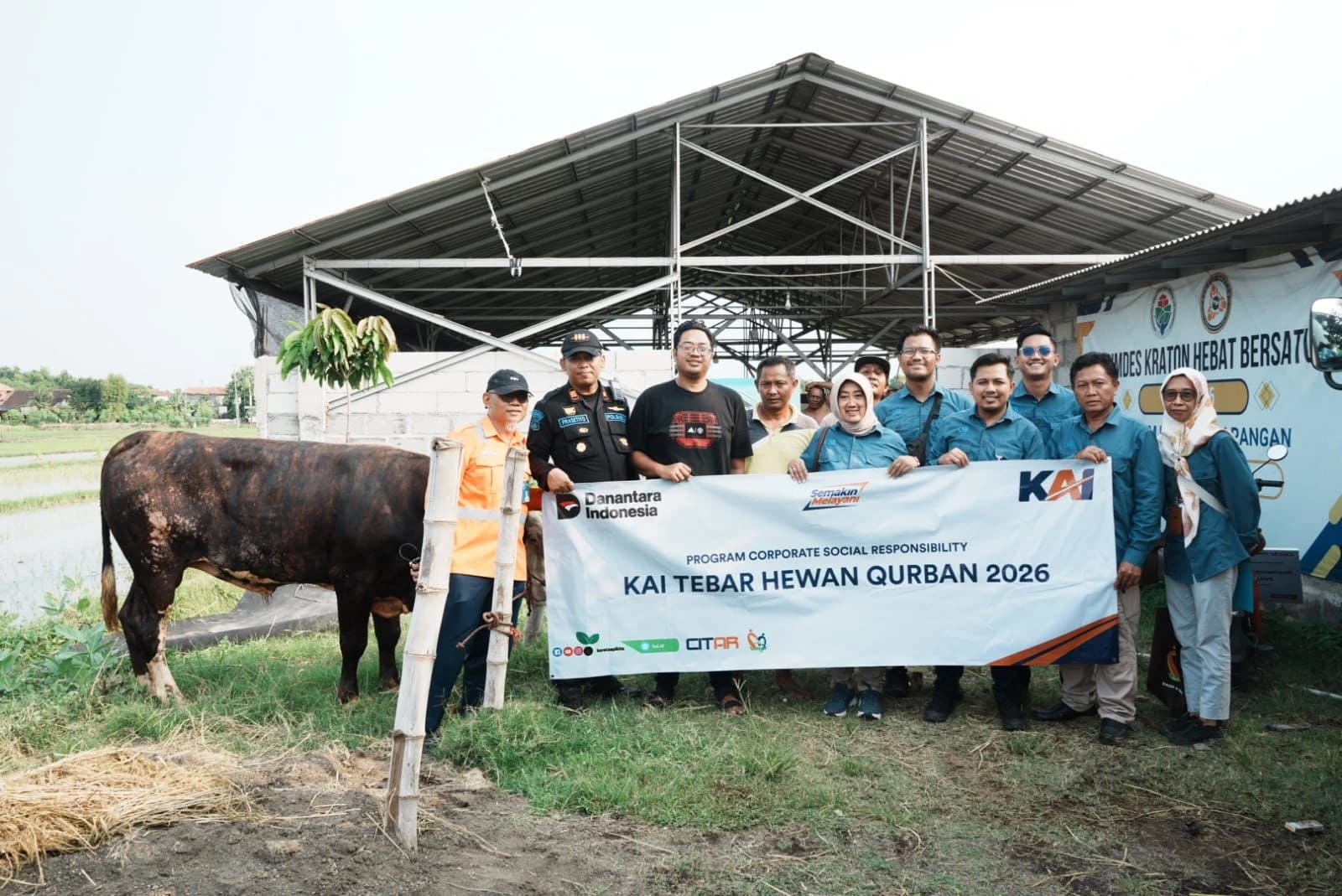 KAI Salurkan 82 Hewan Qurban pada Iduladha 1447 Hijriah, Berbagi Kebahagiaan dengan Masyarakat di Berbagai Daerah