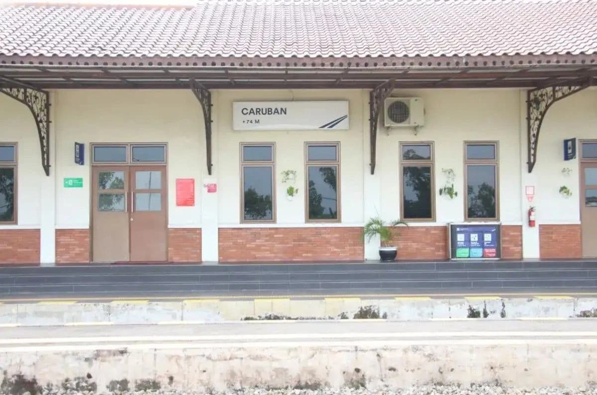 Stasiun Caruban Layani 45.341 Pelanggan pada Januari–April 2026, Menandai Meningkatnya Mobilitas Kabupaten Madiun