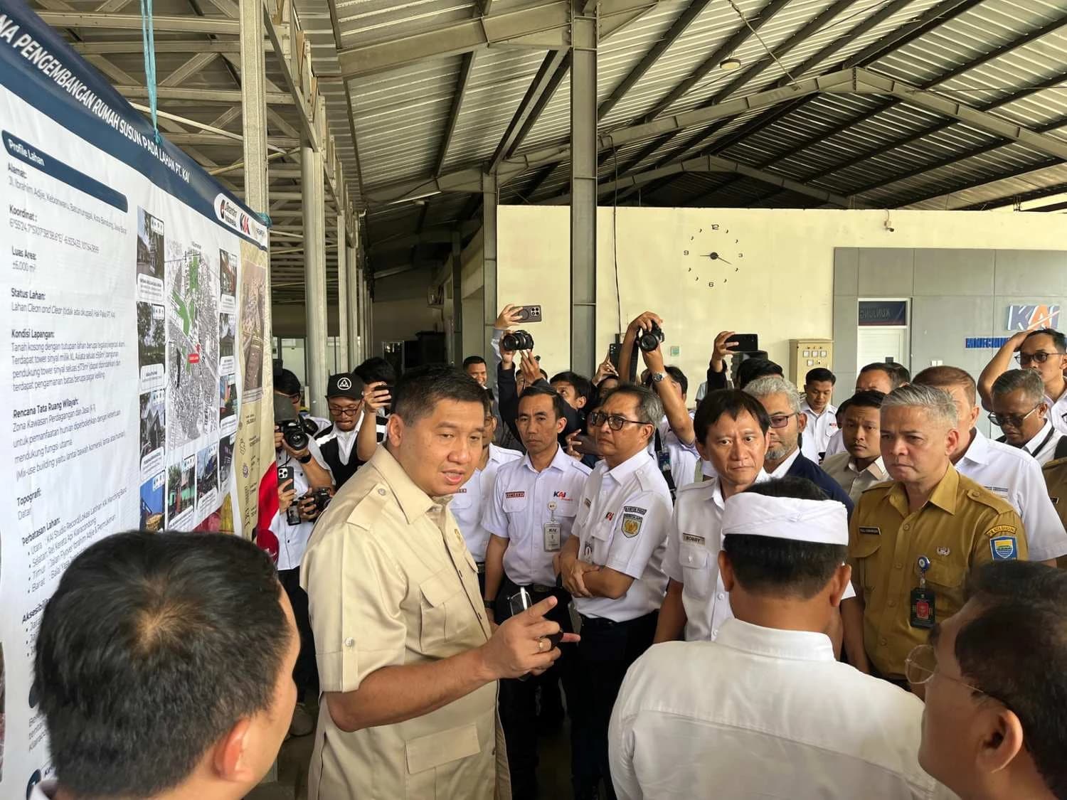 Sinergi KAI, Kementerian PKP, dan Danantara Berlanjut ke Bandung: Kawasan Kiaracondong Bakal Disulap Jadi Hunian Vertikal TOD bagi Masyarakat Berpenghasilan Rendah