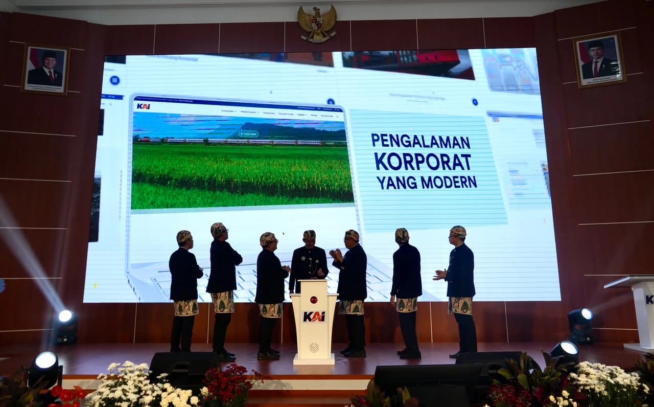 Makin Modern dan Informatif, Website KAI Hadir dengan Wajah Baru dalam Dua Bahasa