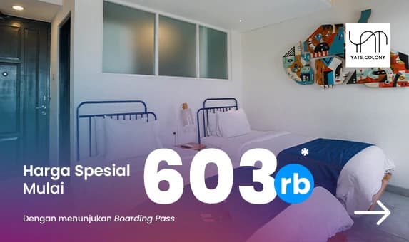 Diskon Spesial di Yats Colony Hotel Yogyakarta