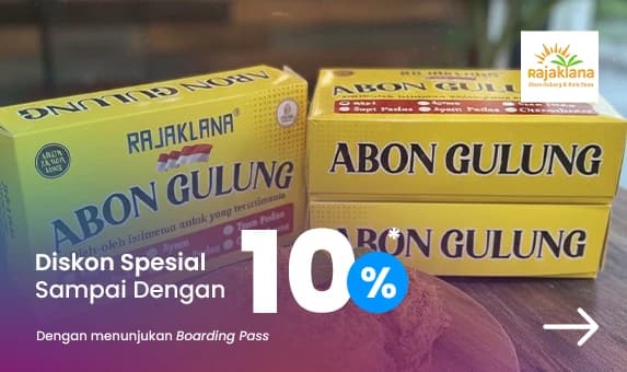 Diskon Spesial di Abon Gulung Rajaklana Yogyakarta