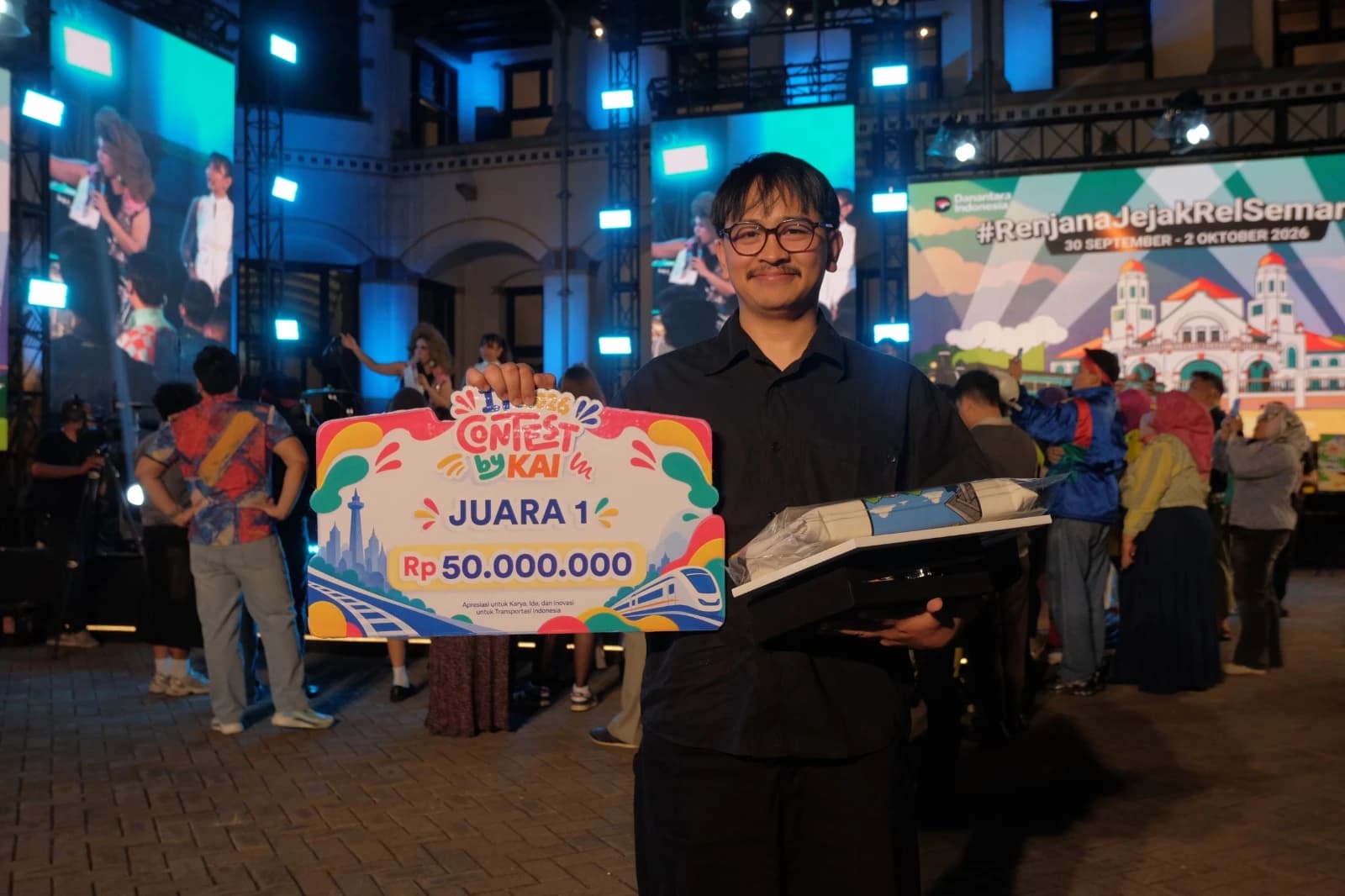 Rp50 Juta untuk Karya Terbaik! Tanu & Friends Menangkan IP Contest by KAI 2026