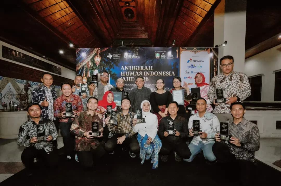 Raih 17 Penghargaan AHI 2026, KAI Group Perkuat Kepemimpinan Komunikasi dan Keterbukaan Informasi